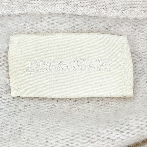 Zadig & Voltaire | Graphic Cashmere Sweater “LOVE” | M - Picture 7 of 9